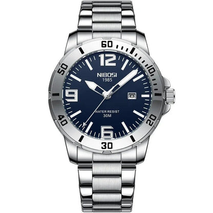 Nibosi Stiladel Blau Silber 