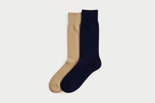 Polo Bear Hosensocken 2er-Pack Stiladel Marineblau/Camel 