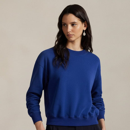 Polo Bear Leichtes Fleece-Shirt mit Rundhalsausschnitt Stiladel 