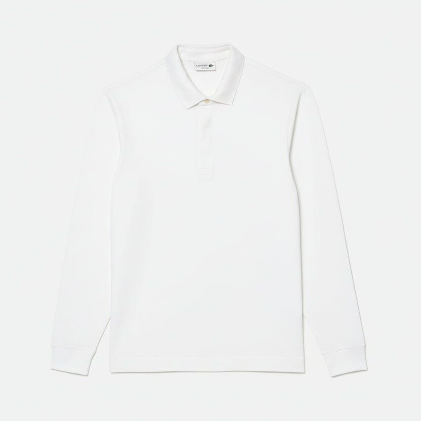 Regular Fit Paris Stretch-Piqué-Poloshirt Stiladel Weiß S 