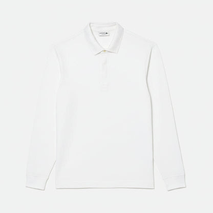 Regular Fit Paris Stretch-Piqué-Poloshirt Stiladel Weiß S 
