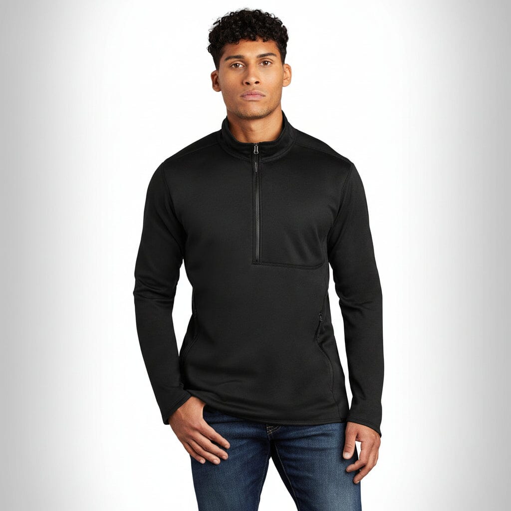 Skyline 1/2-Zip Fleece Stiladel Schwarz S 