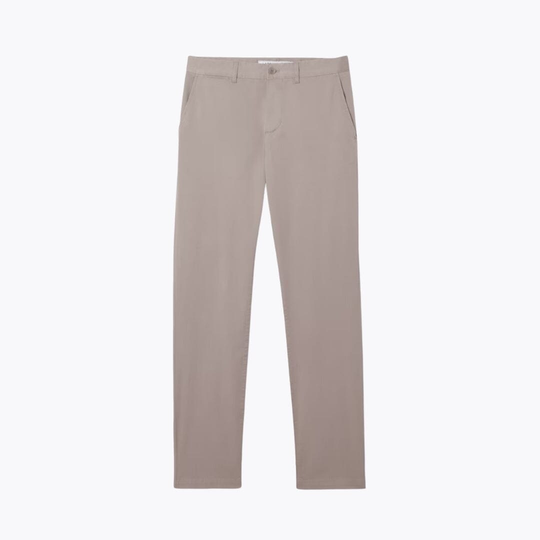 Slim Fit Stretch-Baumwoll-Chino-Hose Stiladel Hellgrau S 