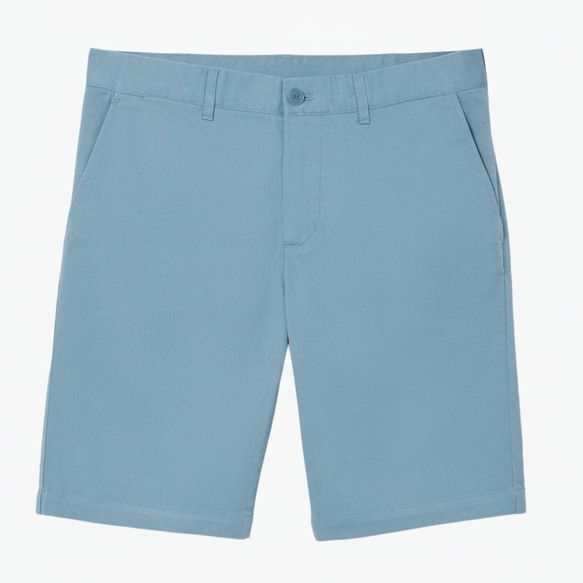 Slim Fit Stretch-Baumwoll-Chino-Shorts Stiladel Blau S 