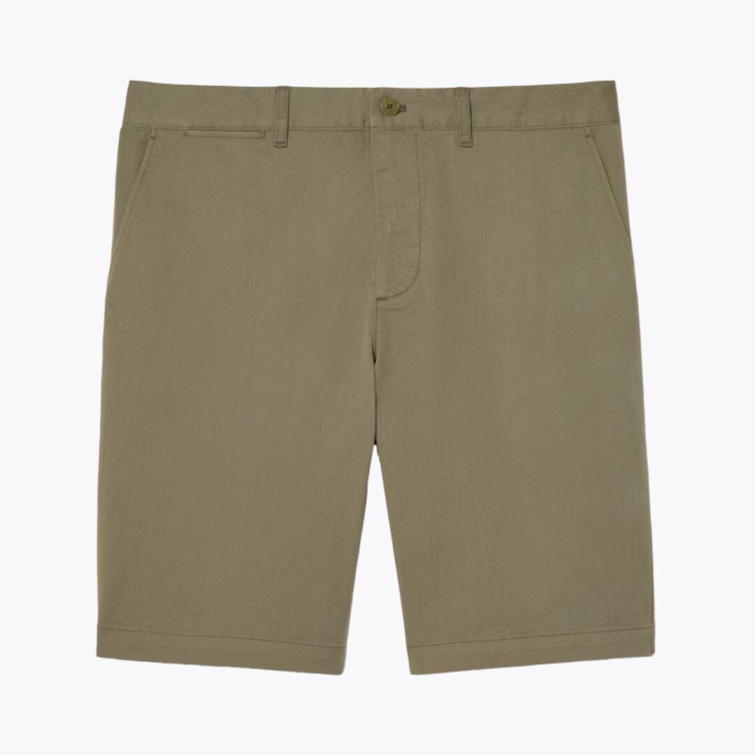 Slim Fit Stretch-Baumwoll-Chino-Shorts Stiladel Khakigrün S 