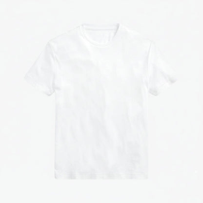 Soft Cotton Rundhals-T-Shirt Stiladel Weiß S 