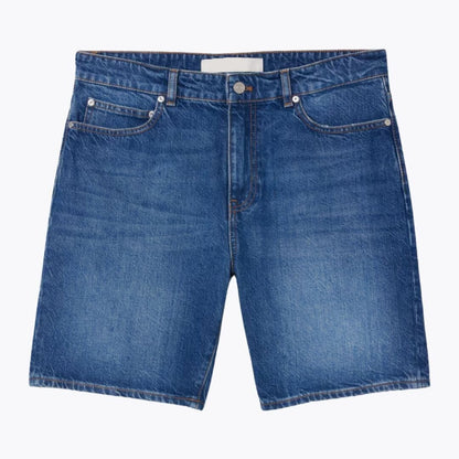 Straight Fit Denim Bermuda-Shorts Stiladel Denimblau S 