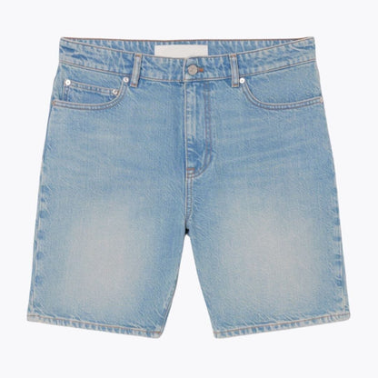 Straight Fit Denim Bermuda-Shorts Stiladel Hellblau S 