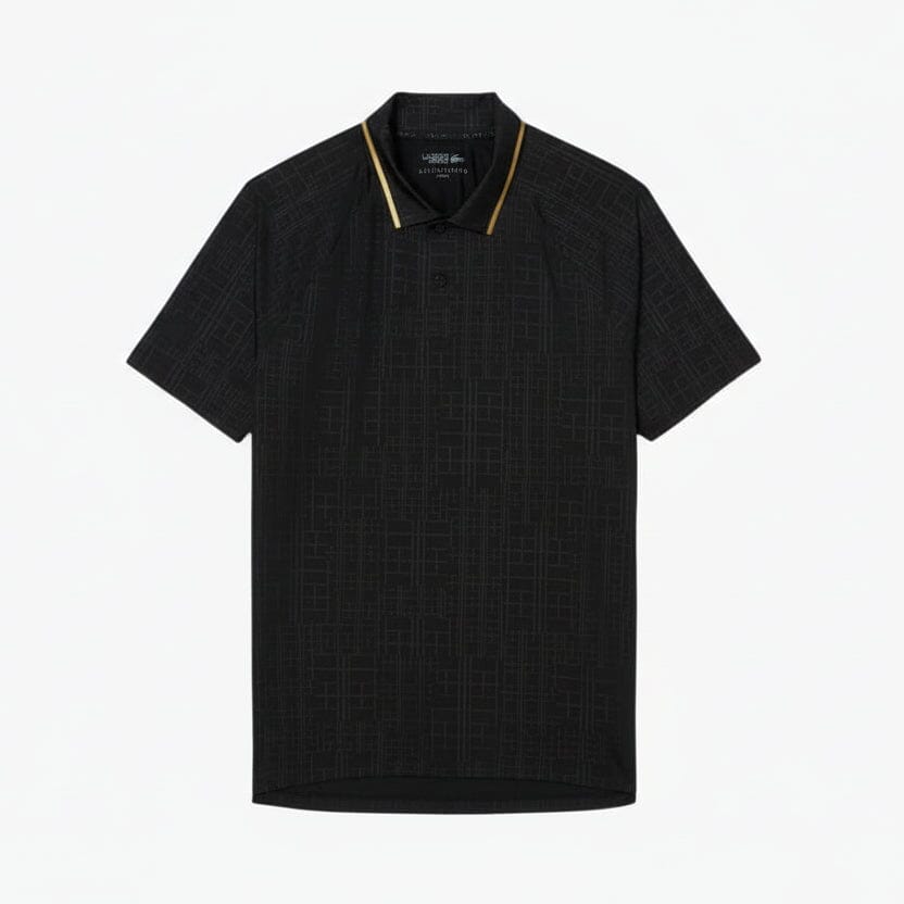 Tennis On Court Poloshirt Stiladel Schwarz S 