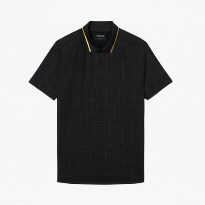 Tennis On Court Poloshirt Stiladel Schwarz S 