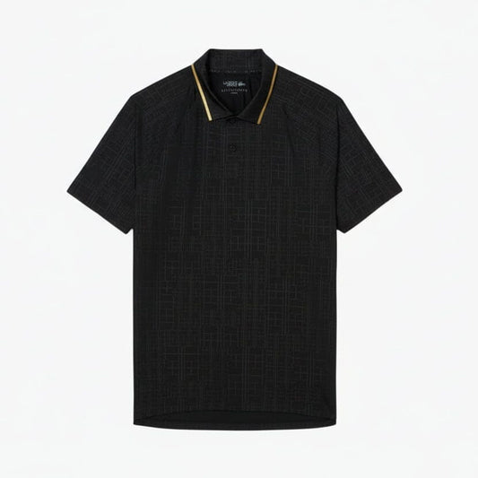 Tennis On Court Poloshirt Stiladel Schwarz S 