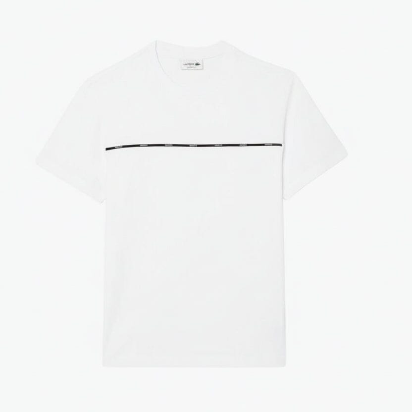 Trim Baumwoll-Jersey-T-Shirt Stiladel Weiß S 