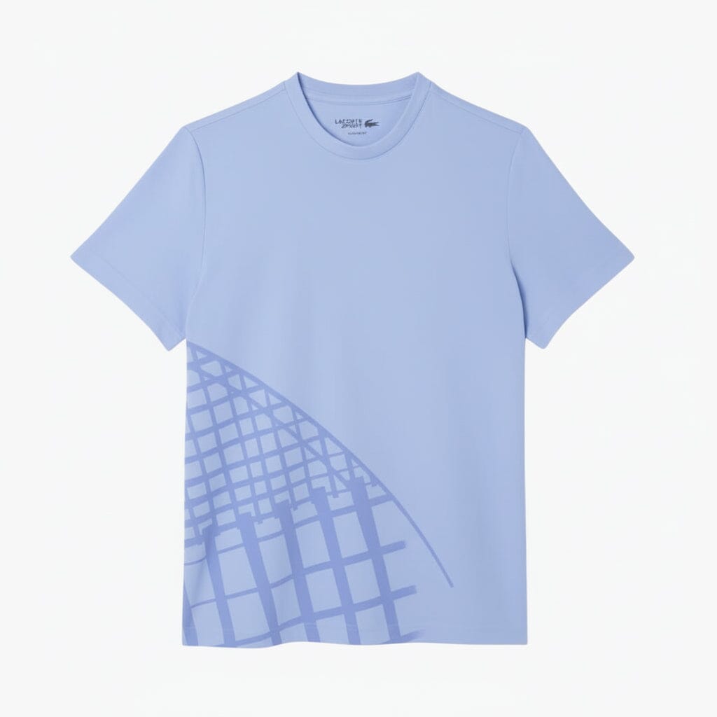 Ultra Dry bedrucktes Tennis-T-Shirt Stiladel Lila S 