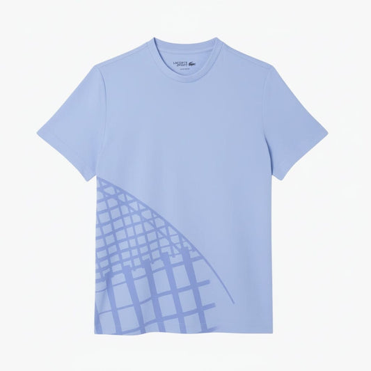 Ultra Dry bedrucktes Tennis-T-Shirt Stiladel Lila S 