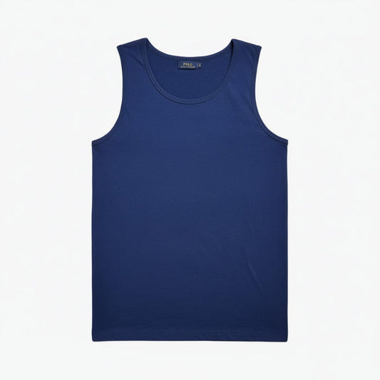 Washed Jersey Tank Stiladel Marineblau S 
