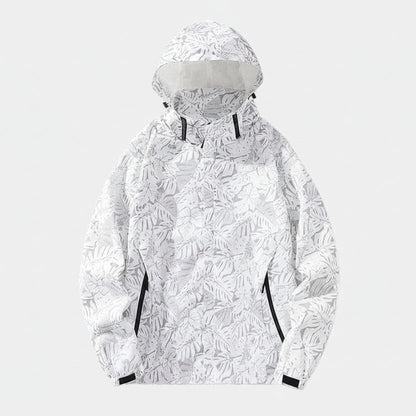 Wasserdichte Sportjacke Stiladel Weiß S 