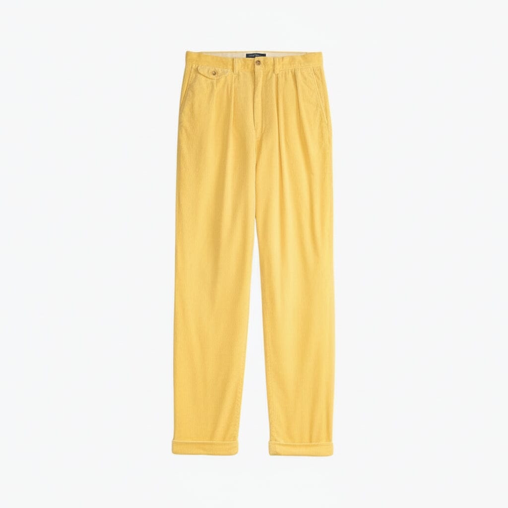 Whitman Cordhose mit entspannter Passform Stiladel Gelb 28 