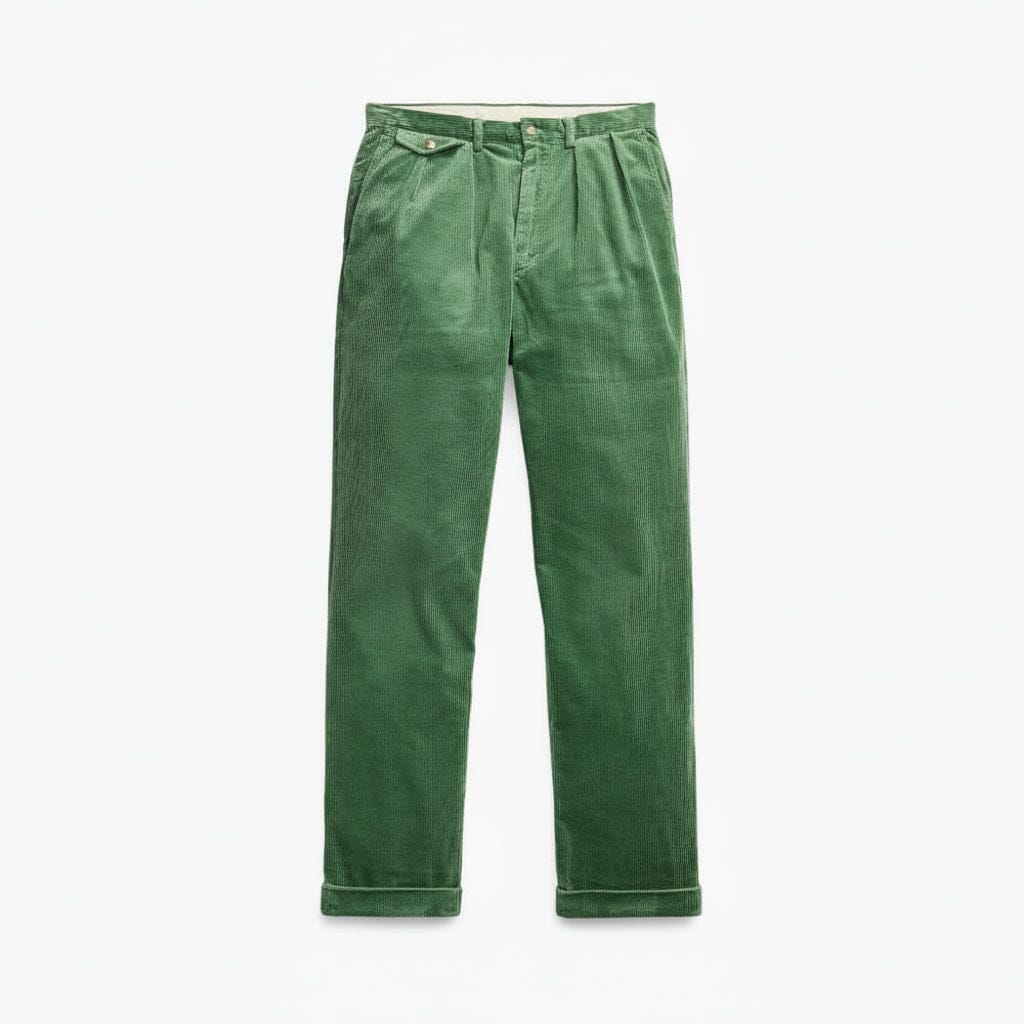 Whitman Cordhose mit entspannter Passform Stiladel Grün 28 