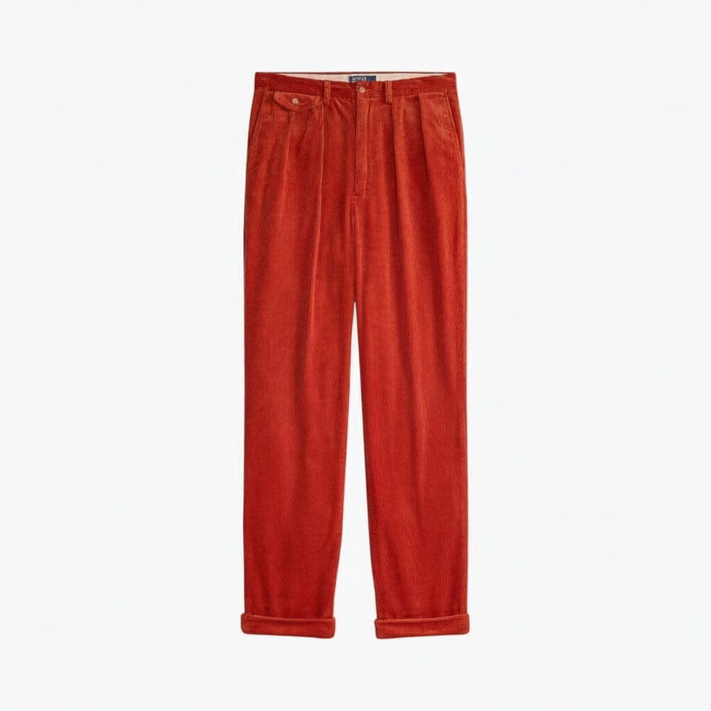 Whitman Cordhose mit entspannter Passform Stiladel Orange 28 