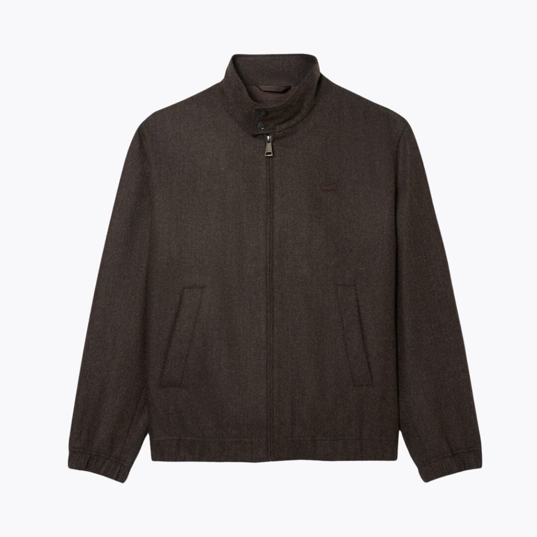 Woll-Harrington-Jacke Stiladel Braun S 