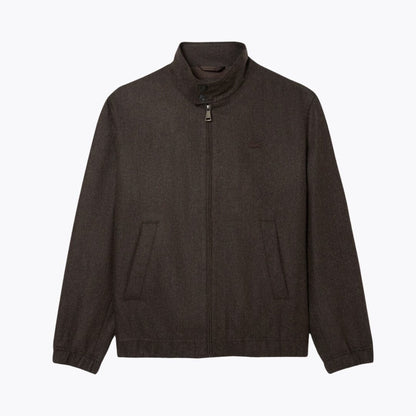 Woll-Harrington-Jacke Stiladel Braun S 