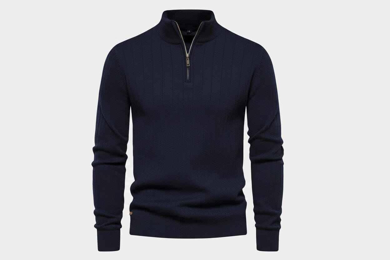 Zip Classic Strickpullover Stiladel 