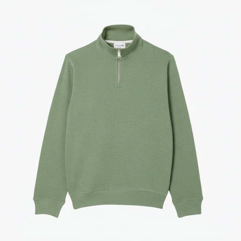 Zip-Up High Neck Sweatshirt Stiladel Grün S 