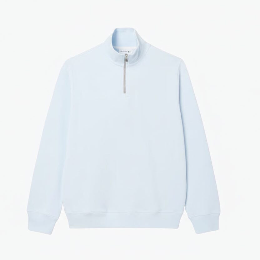 Zip-Up High Neck Sweatshirt Stiladel Hellblau S 